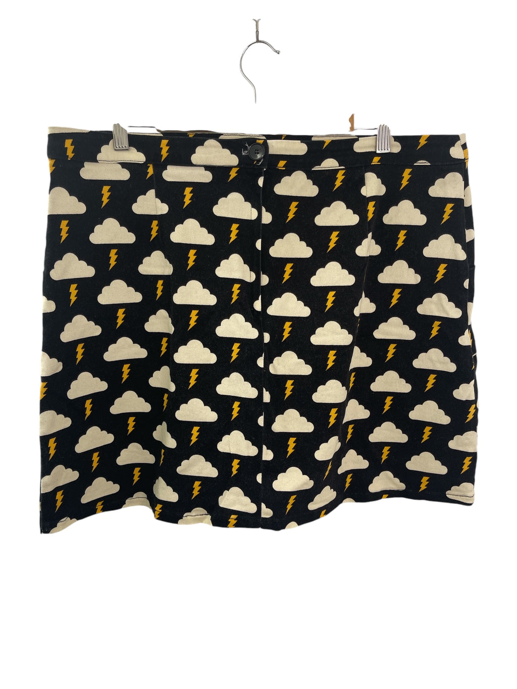 Dangerfield Black Cloud Print Skirt Sz 18 💛💛