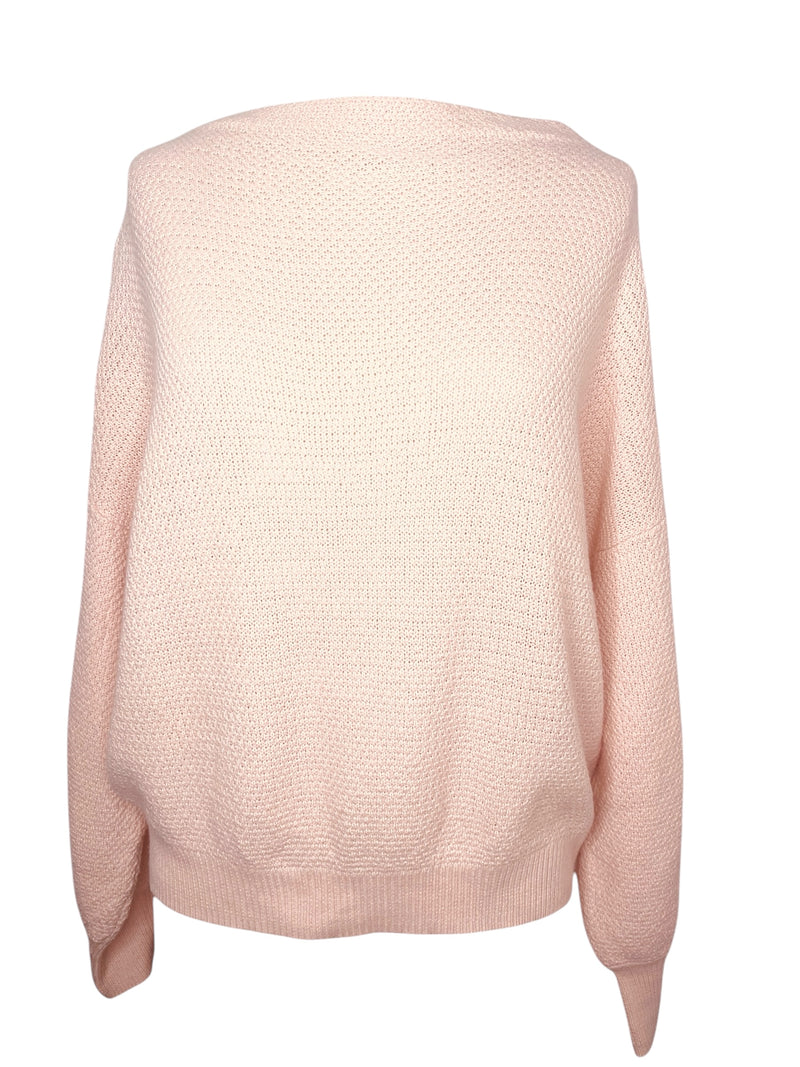 Archie & Co Blush Kniited Jumper Sz M 💚