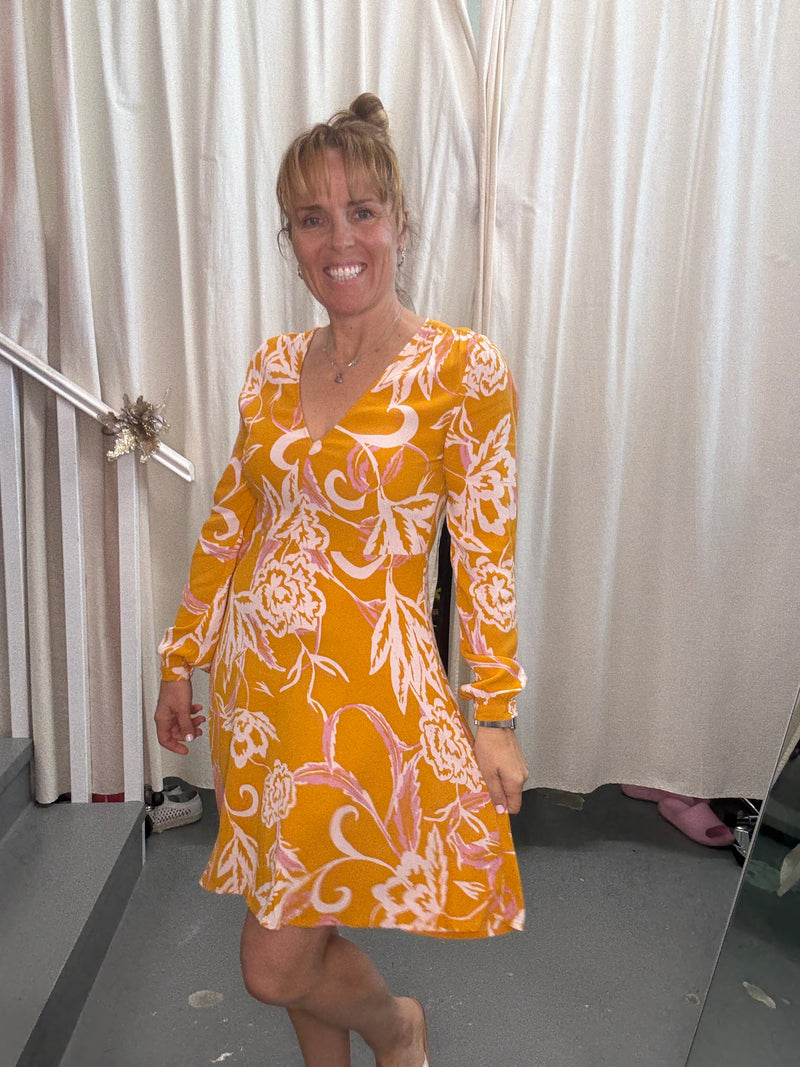 Mister Zimi Yellow Dress Sz10