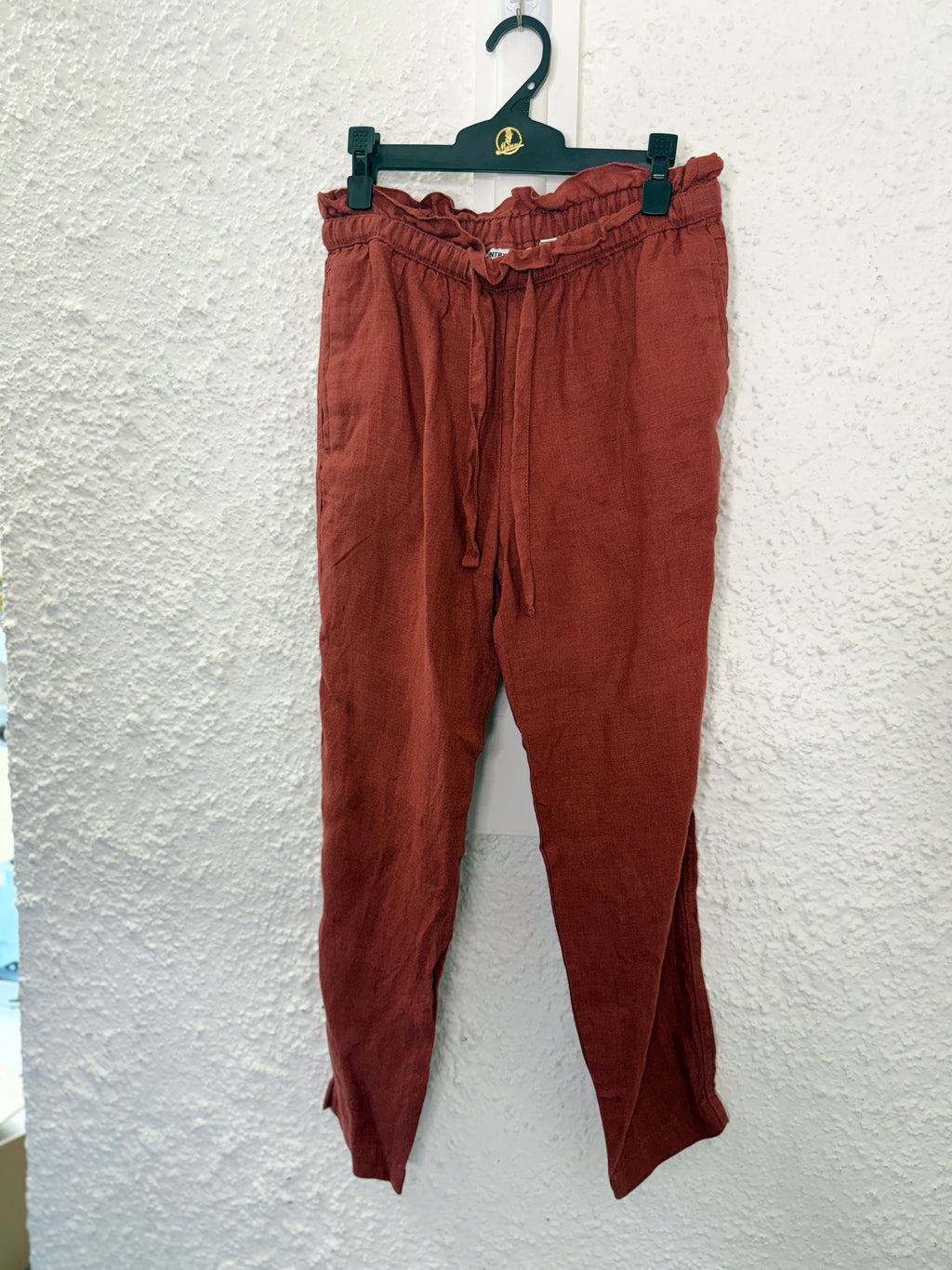 Country Road Rust Linen Pants Sz 6😀16/10