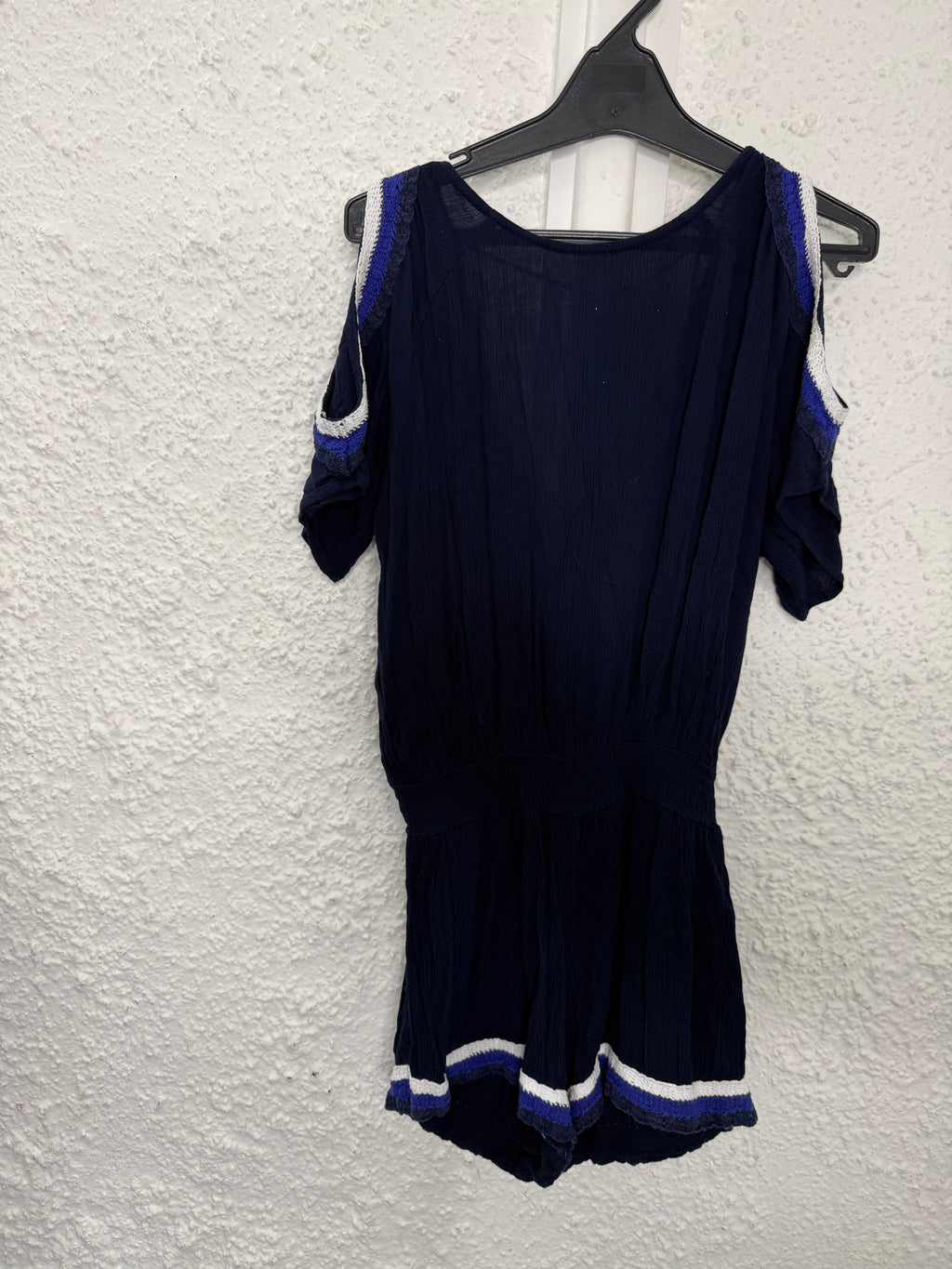 KIDS Seed Teen Navy Viscose Playsuit Sz 12 yrs😀11/9