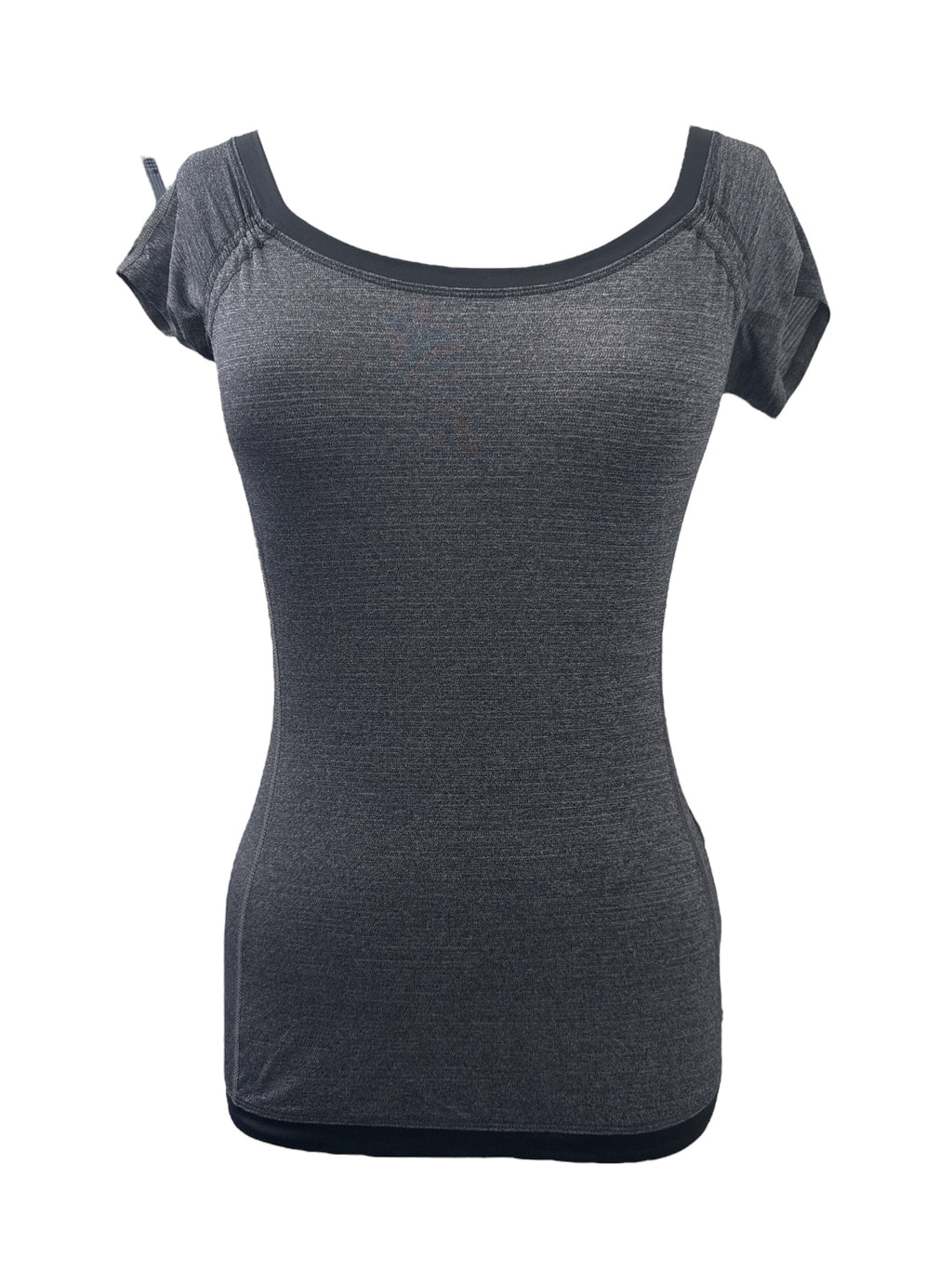 Lululemon Grey/Black Trim Top Sz6 💜