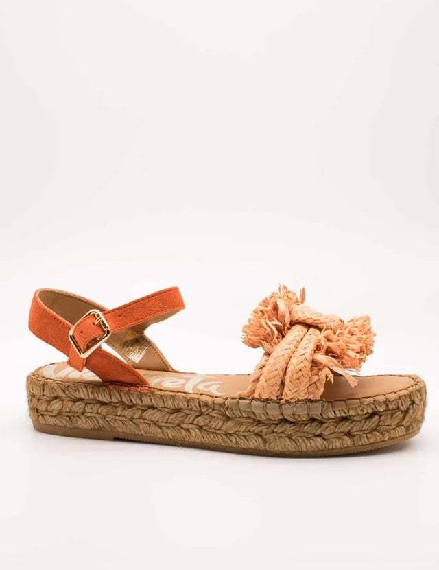 Vidorreta Knot Raffia Espadrilles Sz 36 NEW! ⭐️⭐️⭐️